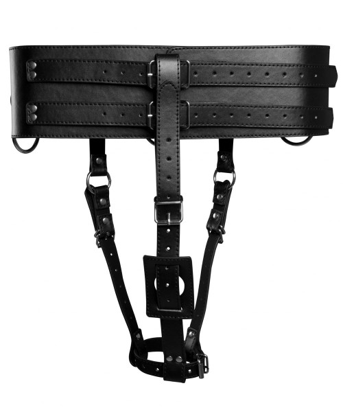 BELT WITH VIBRATOR HOLDER [Ouch!] schwarz