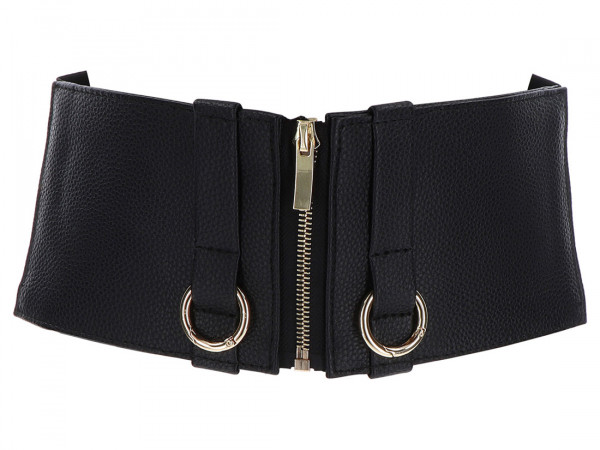 DONA - BONDAGE COUTURE BELT [Taboom] schwarz/roségold