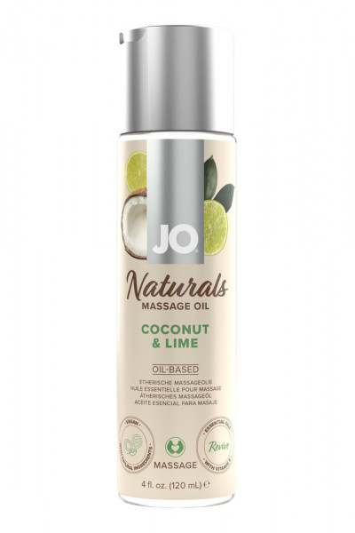 NATURALS - MASSAGE OIL - COCONUT & LIME [JO] Massageöl - 120 ml