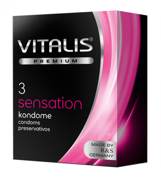 SENSATION - KONDOME [Vitalis] 3er