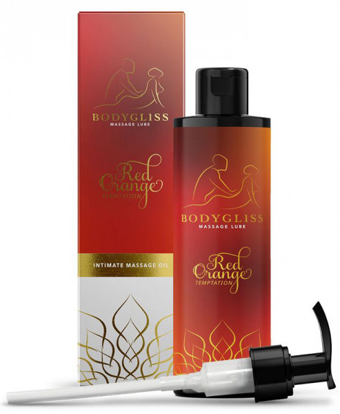 RED ORANGE TEMPTATION [Bodygliss] Massageöl - 150 ml