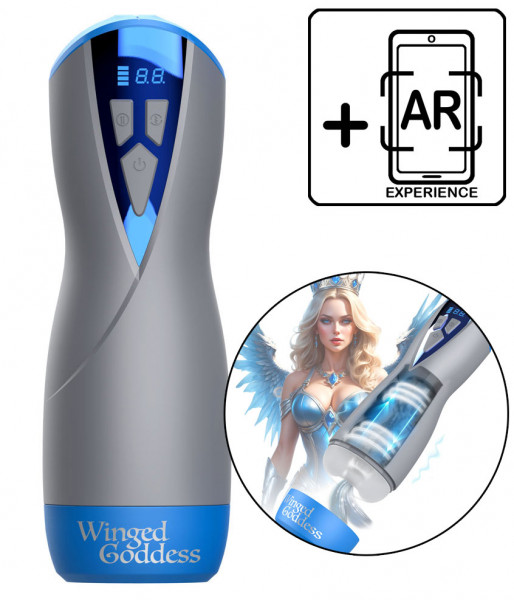 ELOA - WINGED GODDESS - MULTI-FUNKTION MASTURBATOR [Masturs by Shots] grau/blau