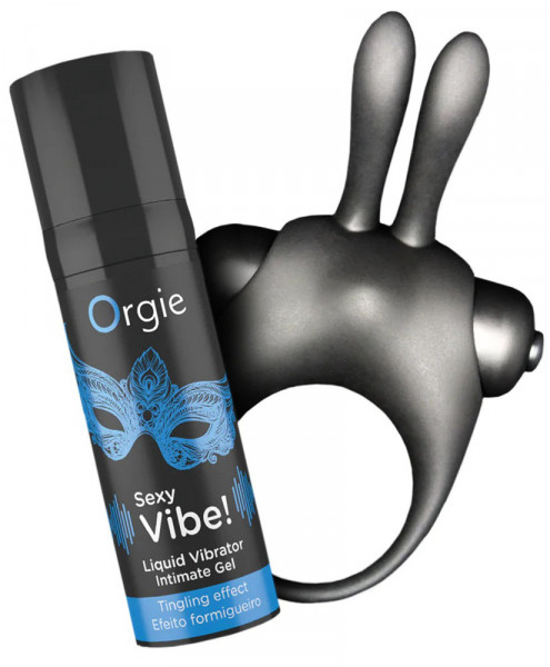VIBE! BUNNY - VIBRATION KIT [Orgie] 15 ml