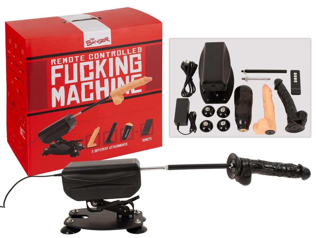 REMOTE CONTROL FUCKING MACHINE [The Banger] FICKMASCHINE - schwarz |  Masturbatoren & Vaginas | Sextoys | ART-X ONLINE