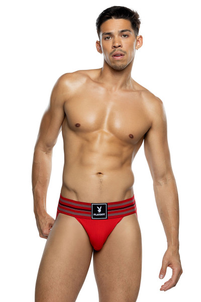 PLAYBOY - LOCKER ROOM CLASSIC JOCK [Playboy] rot/schwarz