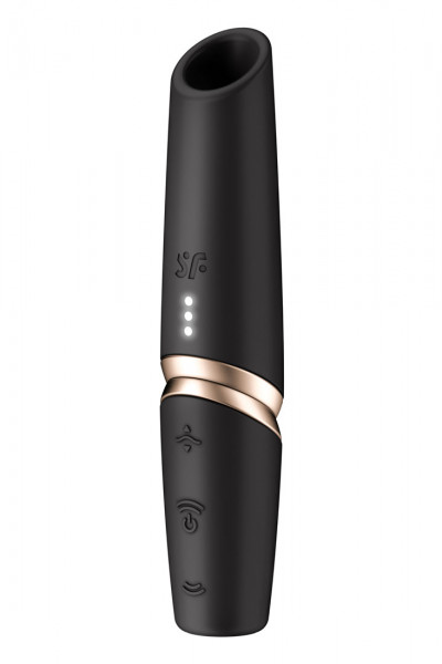 PERFECT KISS [Satisfyer] schwarz/gold