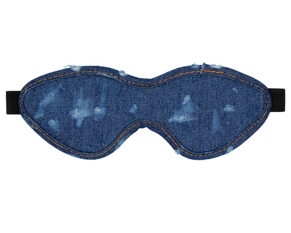 DENIM-EYE-MASK [Ouch!] blau