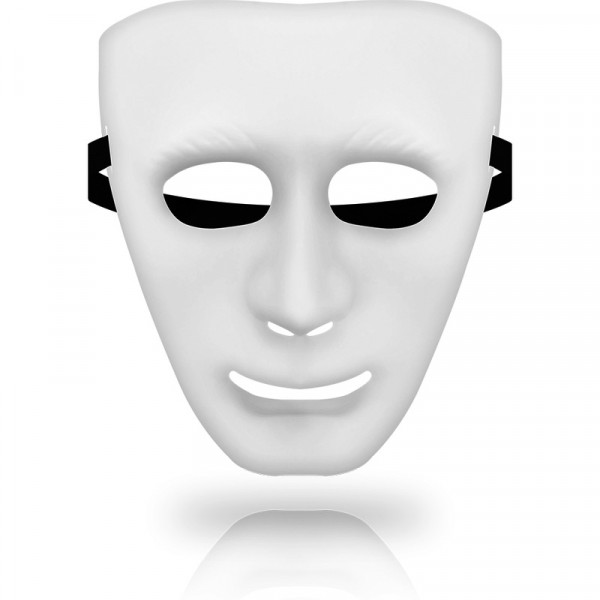 WHITE - GESICHTSMASKE [ÖHMAMA Masks] weiss