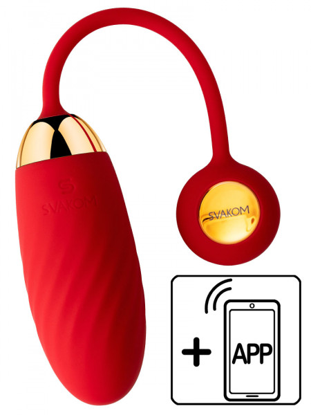 ELLA NEO - VIBRO-EI [SVAKOM] rot