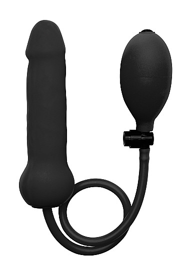 AUFBLASBARER DILDO - DONG [Ouch!] schwarz