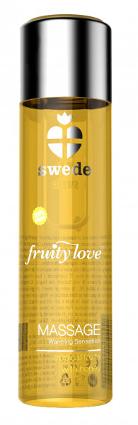 MASSAGE WARMING SENSATION - TROPICAL FRUITS / HONEY [Swede - fruity love] 60ml