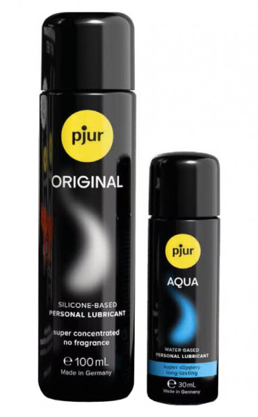 30th ANNIVERASRY GIFT SET - Pjur ORIGINAL + PJUR AQUA [Pjur] 100 ml + 30 ml