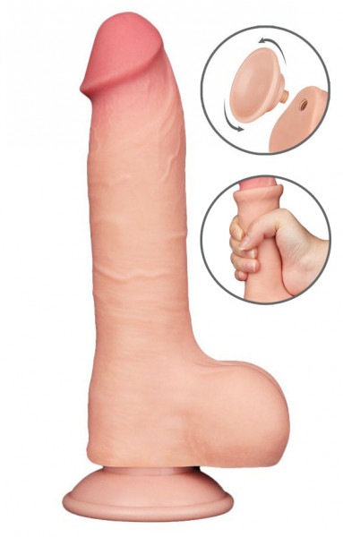 SLIDING SKIN DONG 8" - DILDO [Lovetoy] haut