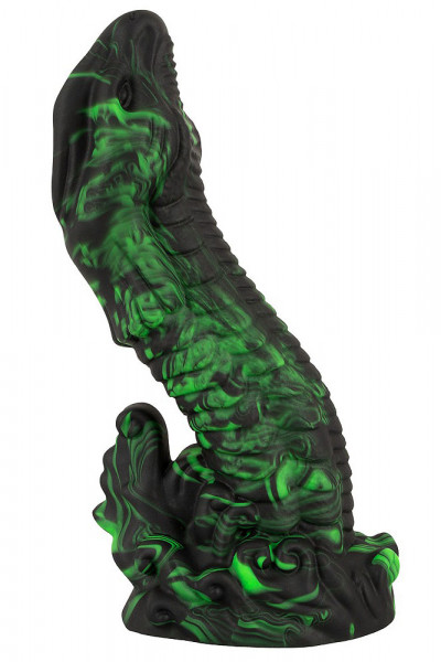 LIZARD PEAK - DILDO - BEASTY COCKS [You2Toys] grün/schwarz