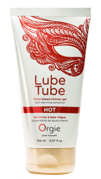 LUBE TUBE - HOT - WATER BASED INTIMATE GEL [Orgie] 150 ml