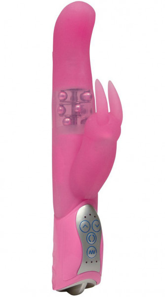 PEARLY BUNNY - PINK [Silicone Stars - Sweet Smile] Vibrator