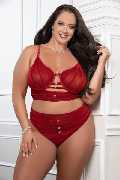 SATIN SET - QUEENSIZE [G World Intimates] zimt