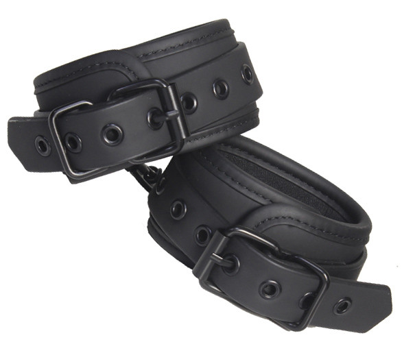 ANKLE CUFFS [BLAZE Luxury Fetish] Fußfesseln - schwarz