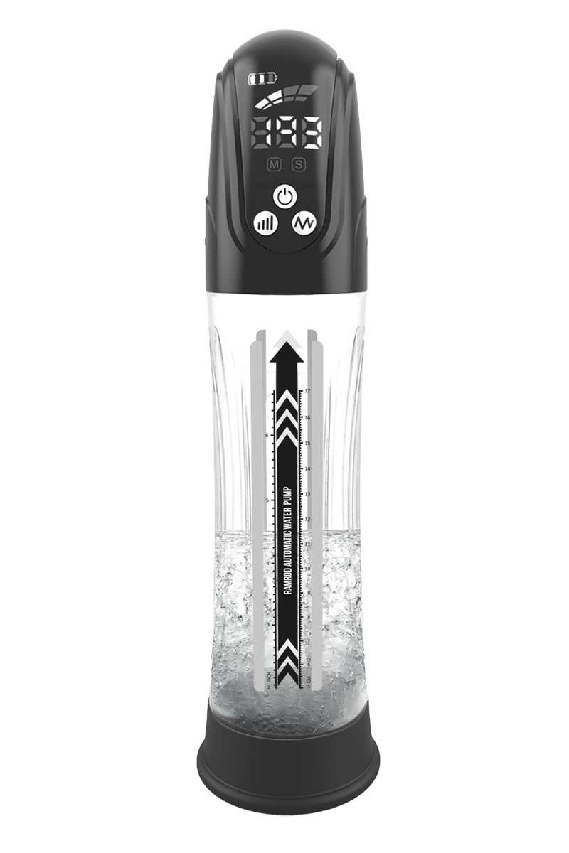RAM ROD - AUTOMATIC WATER PUMP - PENISPUMPE [Dream Toys] transparent -  schwarz | Pumpen & Pump-Toys | Sextoys | ART-X ONLINE