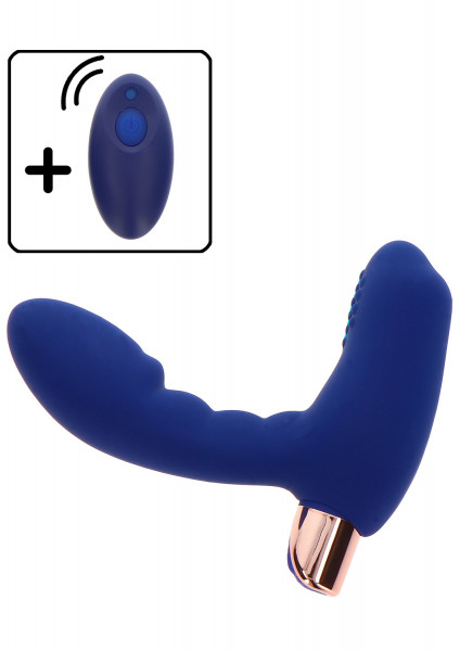 THE HEROIC - P-SPOT-BUTTPLUG [BUTTOCKS - ToyJoy] blau