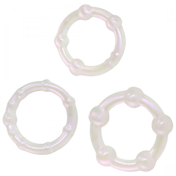 INTENSITY-RINGS - COCKRING-SET [nsnovelties - Fantasia] weiss
