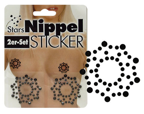 NIPPEL-STICKER STARS 2er-Set