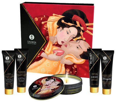 GEISHA'S SECRET COLLECTION - SPARKLING STRAWBERRY WINE [Shunga]