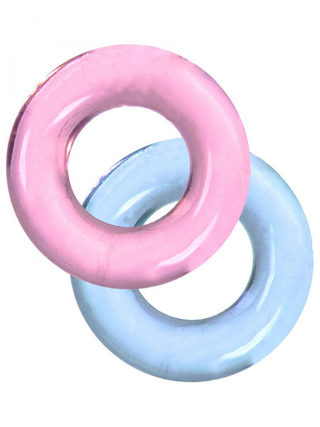 COCKRING 2-PACK 01 [LoveSecret] pink + blau