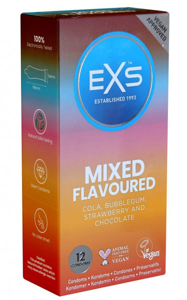 MIXED FLAVOURED - KONDOME [EXS] 12er