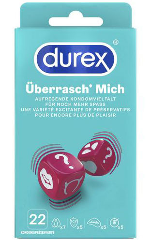 ÜBERRASCH' MICH [Durex] 22er Pack