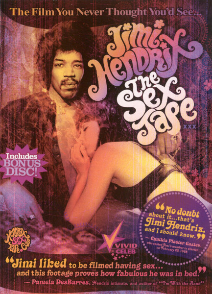 JIMI HENDRIX - THE SEX TAPE [Vivid Celeb] DVD Box