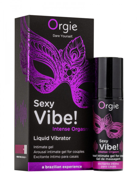 SEXY VIBE! - INTENSE ORGASM - INTIMATE GEL [Orgie] 15 ml