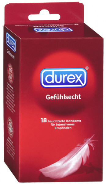 GEFÜHLSECHT [Durex] 18er Pack
