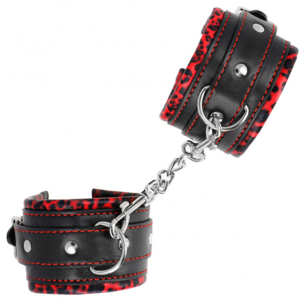 HANDFESSELN [KINK by Dreamlove] schwarz/rot