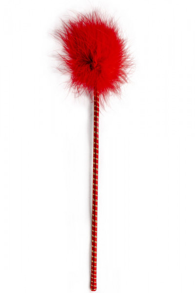 FEATHER-BOA TICKLER [Smart Moves] rot / gold