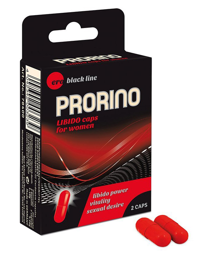 PRORINO LIBIDO POWER CAPS FOR HER [Ero Black Line] 2 Kapseln | Pharmaka ...