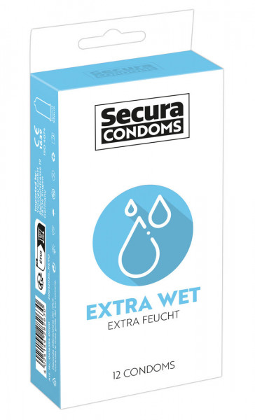 EXTRA WET - KONDOME [Secura] 12er