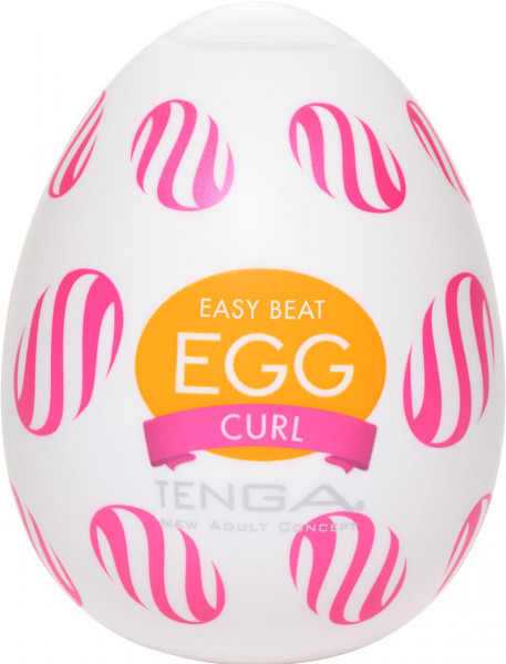 CURL - WONDER-EGG - EASY BEAT [TENGA] MASTURBATOR