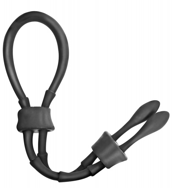 ADJUSTABLE COCK-TIE [Addicted Toys by Dreamlove] schwarz