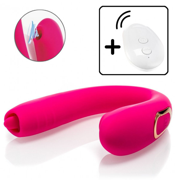 DOUBLE ACTION - VIBRATOR [Zenn] pink