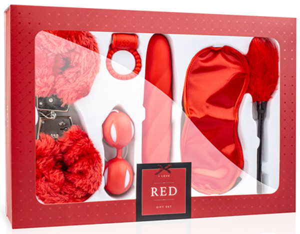 I LOVE RED - GESCHENKSET [LoveBoxxx] rot