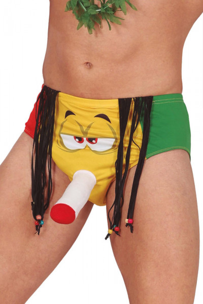 SCHERZ-SLIP FÜR IHN - RASTA [Fiestas Guirca]