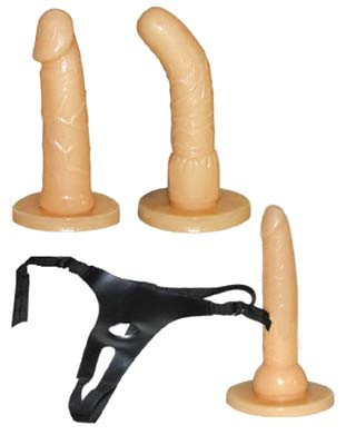 STRAP ON! [You2Toys] UMSCHNALLDILDO-SET