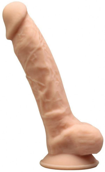 MEMORY SILICONE DILDO - 7" MODEL 1 [Silexd] haut