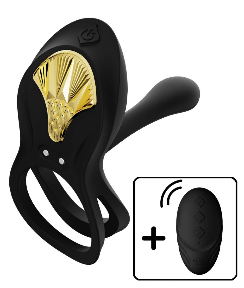 BAYEK - COCKRING-VIBRATOR [Zalo] schwarz | Penisringe & Manschetten |  Sextoys | ART-X ONLINE