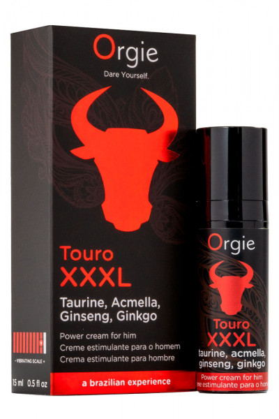 TOURO XXXL - POWER CREAM FOR HIM [Orgie] 15 ml