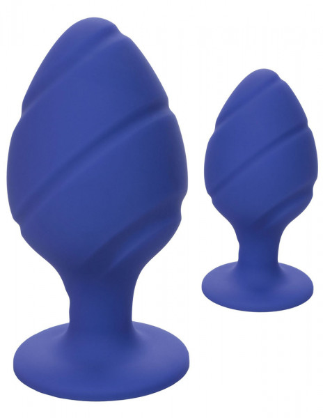 CHEEKY - BUTT PLUG-SET [Calexotics] blau