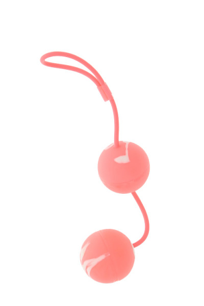 MARBILIZED DUO BALLS [SevenCreations] pink