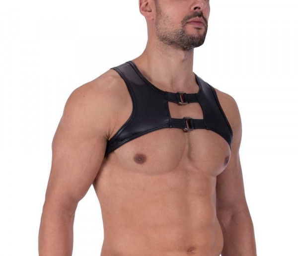 NIGHTCLUB - CROPPED TOP M2318 [Manstore] schwarz