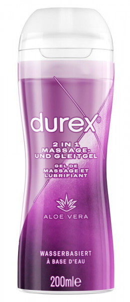 2 IN 1 - MASSAGE + GLEITGEL - ALOE VERA [Durex] 200 ml